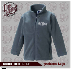 One Family - Kinder - Fleecejacke grau