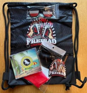Freibadgrenadiere - Vol.3 - Komm ich heut nicht, komm ich morgen - limitierte Rucksack/Turnbeutelauflage
