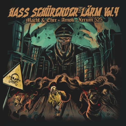 Xerum 525 & Amok & Macht & Ehre - Hass schürender Lärm Vol. 4 - CD
