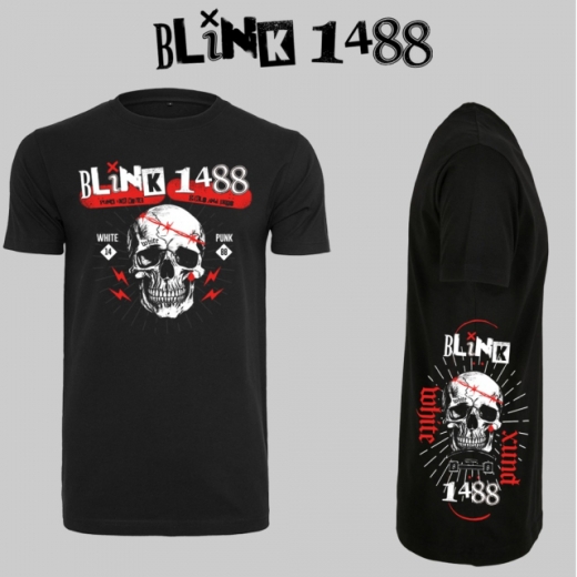Blink 1488 - White Punk - Shirt schwarz