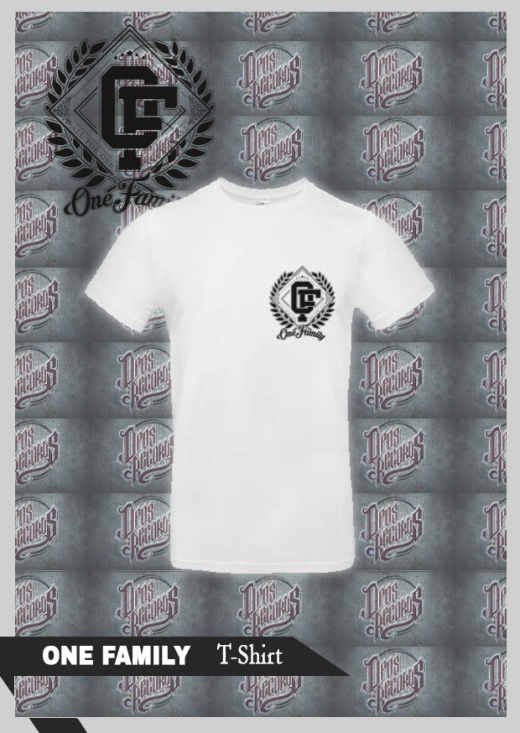 One Family - Ehrenkranz - Shirt weiß